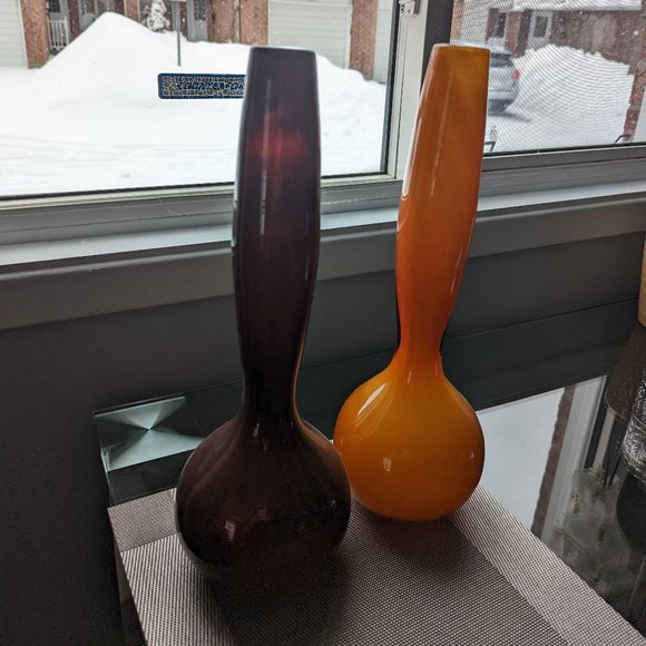 Decorative glass vases - Picture 3 of 9